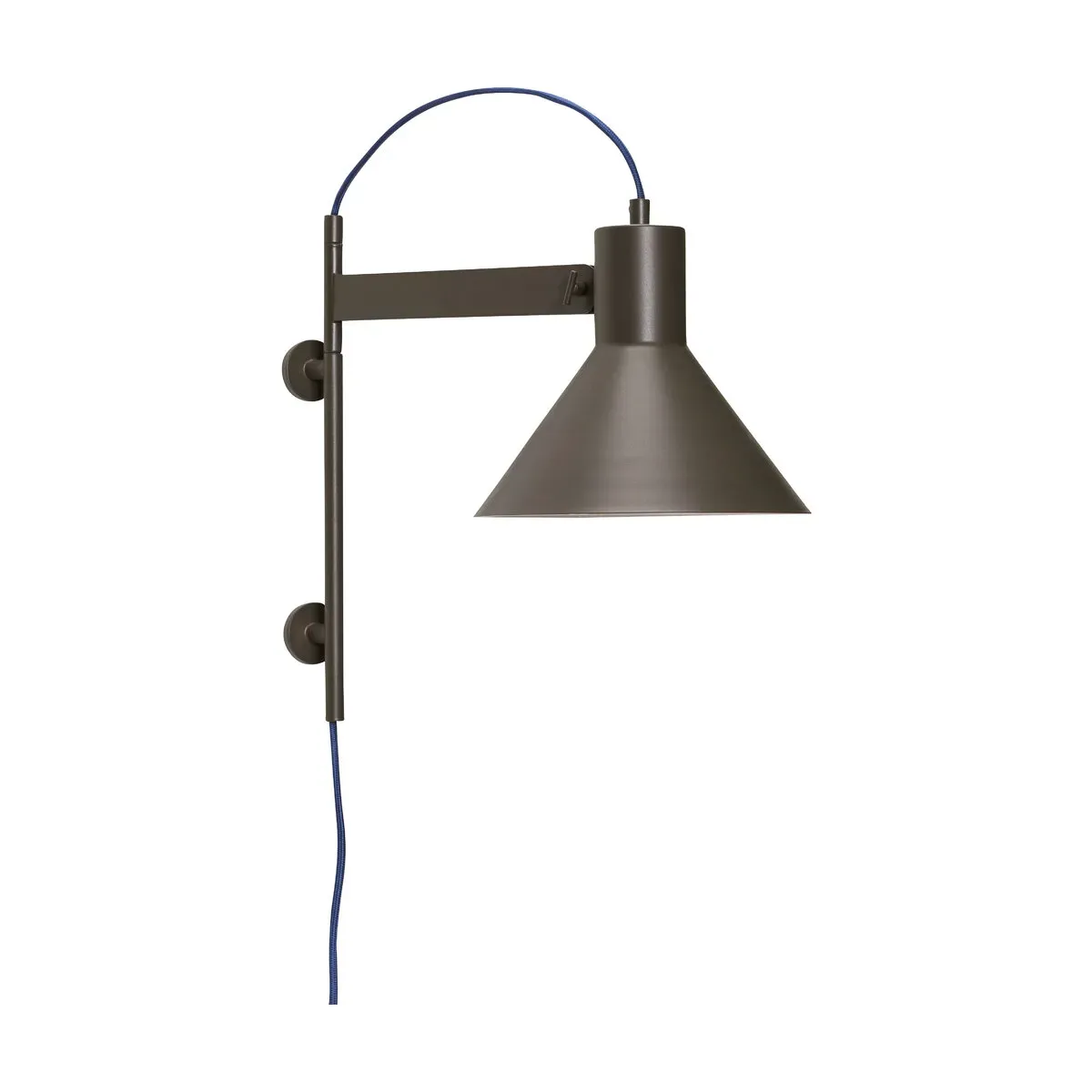 Applique murale en métal marron Studio - Hübsch