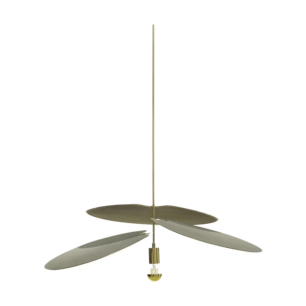 Suspension en coton olive sombre 90 cm Pensée - Georges Store