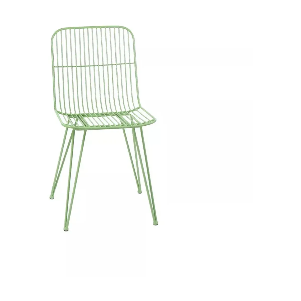 Chaise en métal vert Ombra - Pomax