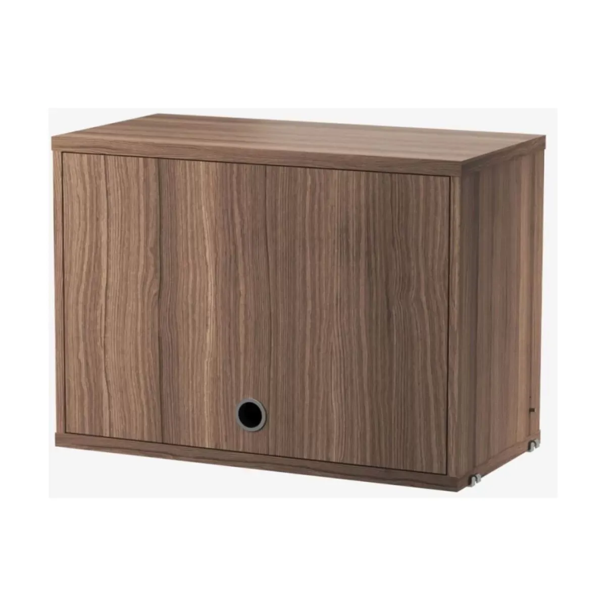 Caisson à porte battante en noyer 58x42cm - String furniture