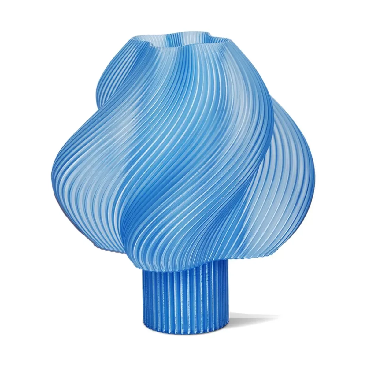 Lampe portable blueberry sorbet 23 cm Soft serve - Crème Atelier