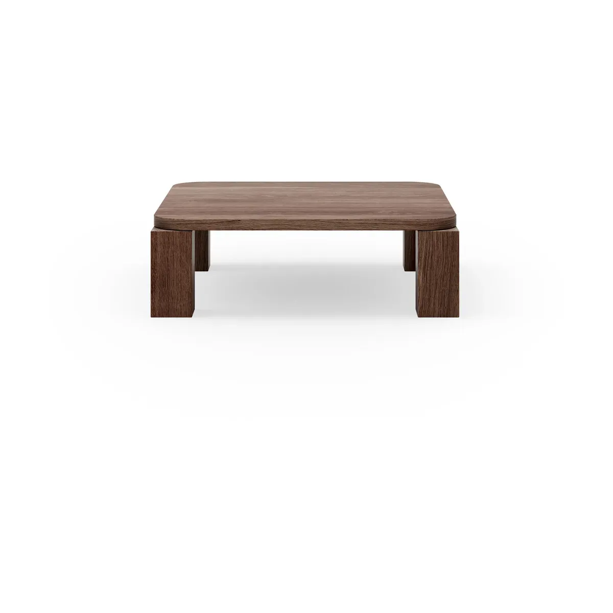 Table basse en chêne fumé 82cm Atlas - New Works