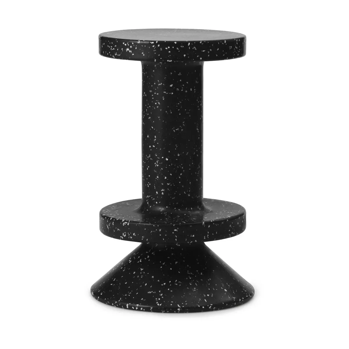 Tabouret de bar en plastique recyclé noir 65cm Bit - Normann Copenhagen