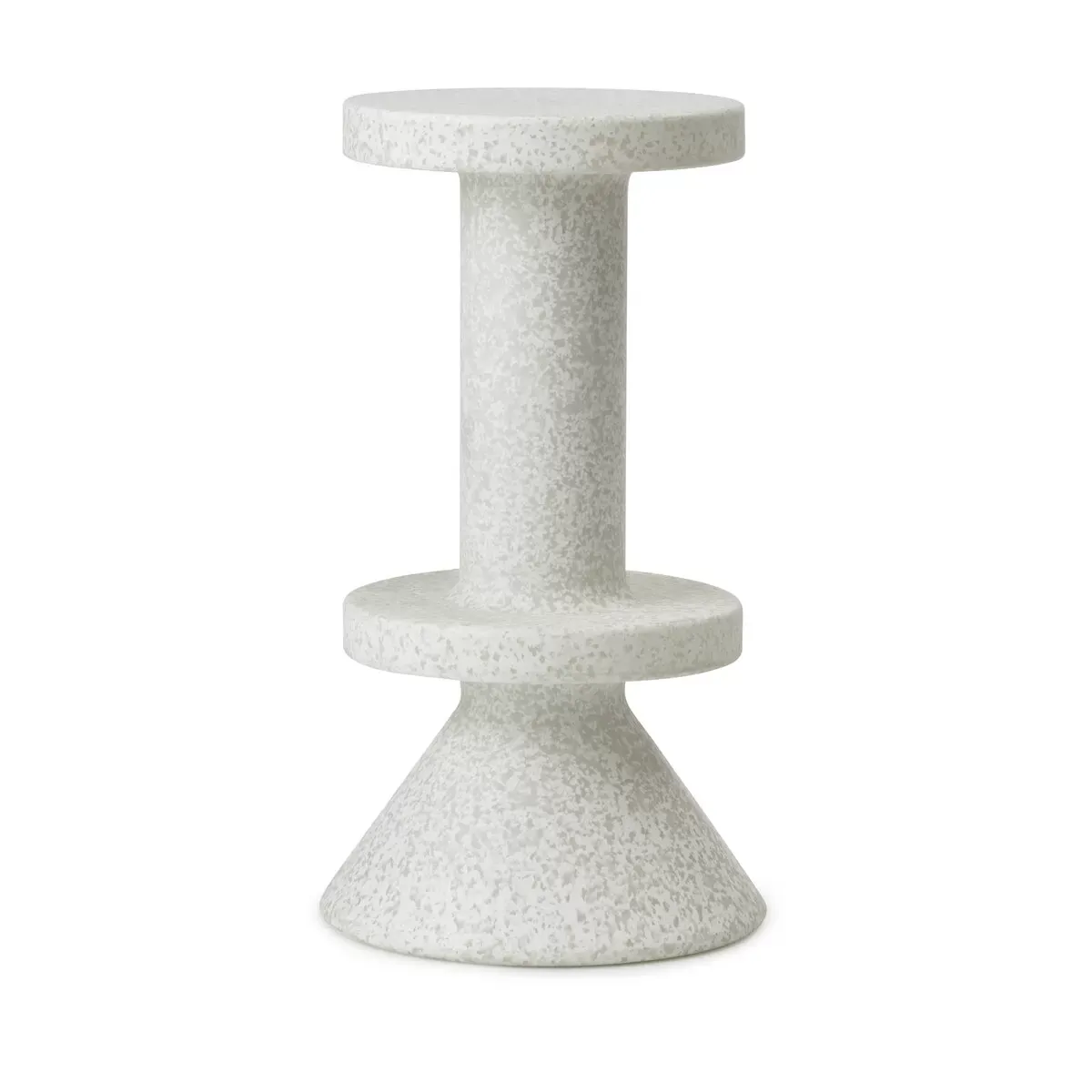Tabouret de bar en plastique recyclé blanc 75cm Bit - Normann Copenhagen