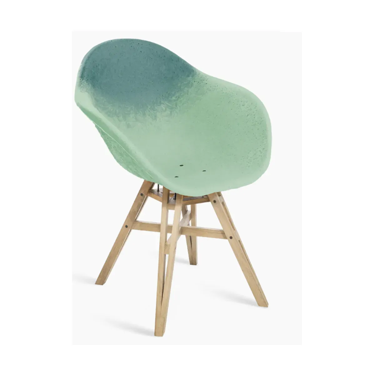 Chaise avec accoudoirs brume et galet Gravêne 6.7 - Maximum