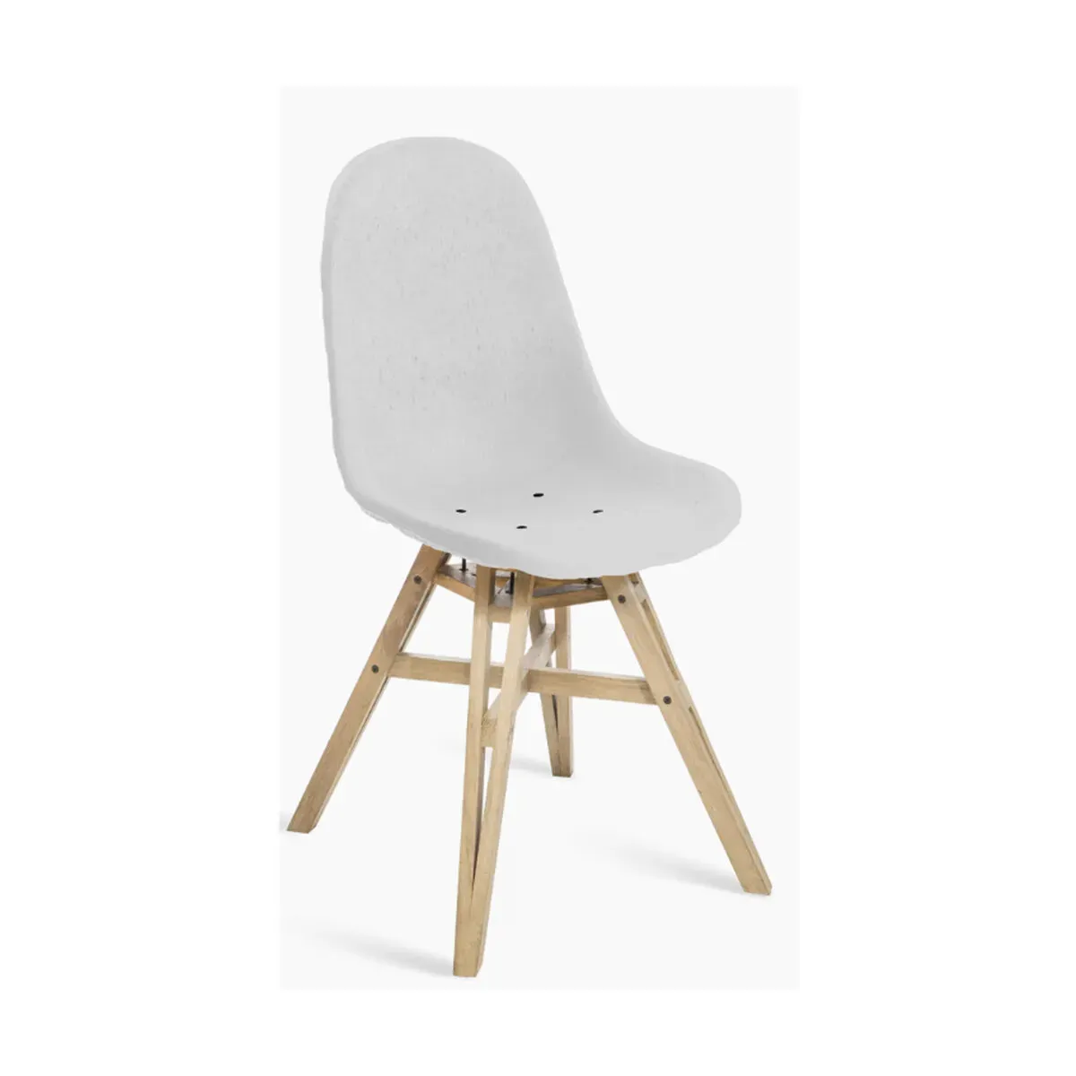 Chaise blanc cassé Gravêne 5.5 - Maximum