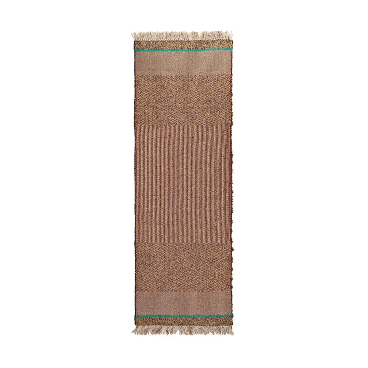 Tapis d'extérieur rectangulaire en jute naturel 80x240cm Eco 01 - Gervasoni