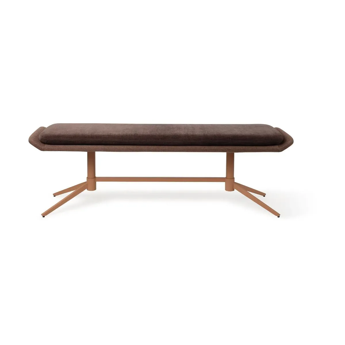 Banc en tissus chesnut chase 162cm Oketo - Jesper Home
