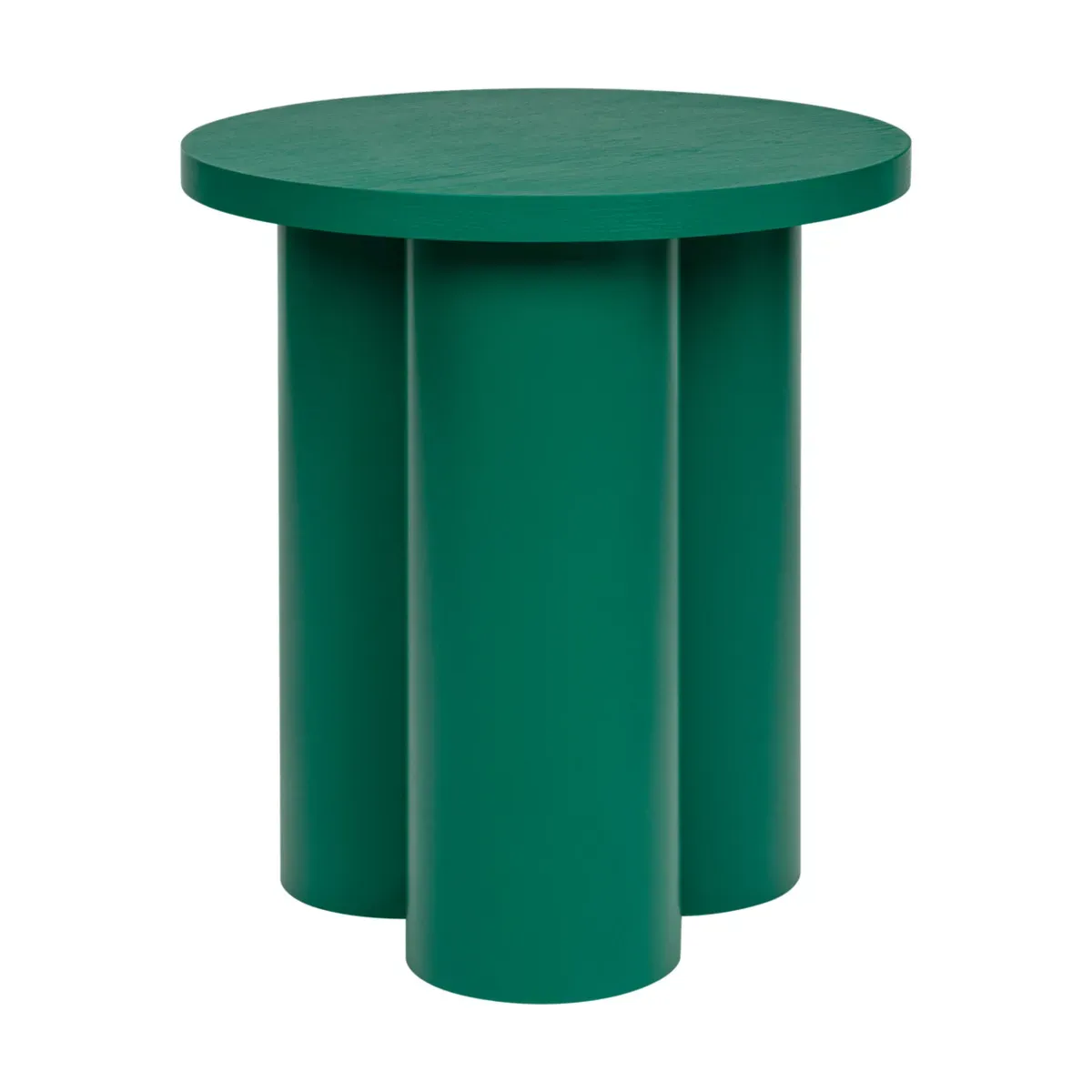 Tabouret en placage de chêne et tôle d'acier watermelon green 38cm Oly - noo.ma