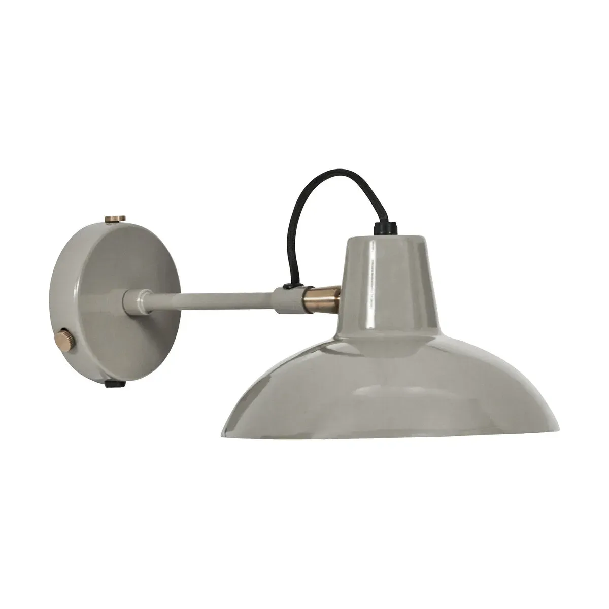 Applique murale en fer gris 30x12cm Hddesk - House Doctor