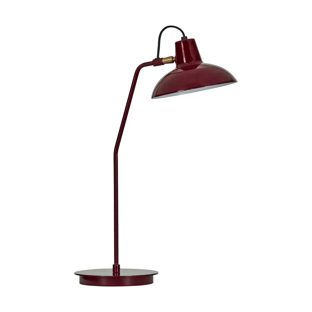 Lampe de table en fer rouge 34x50cm Hddesk - House doctor