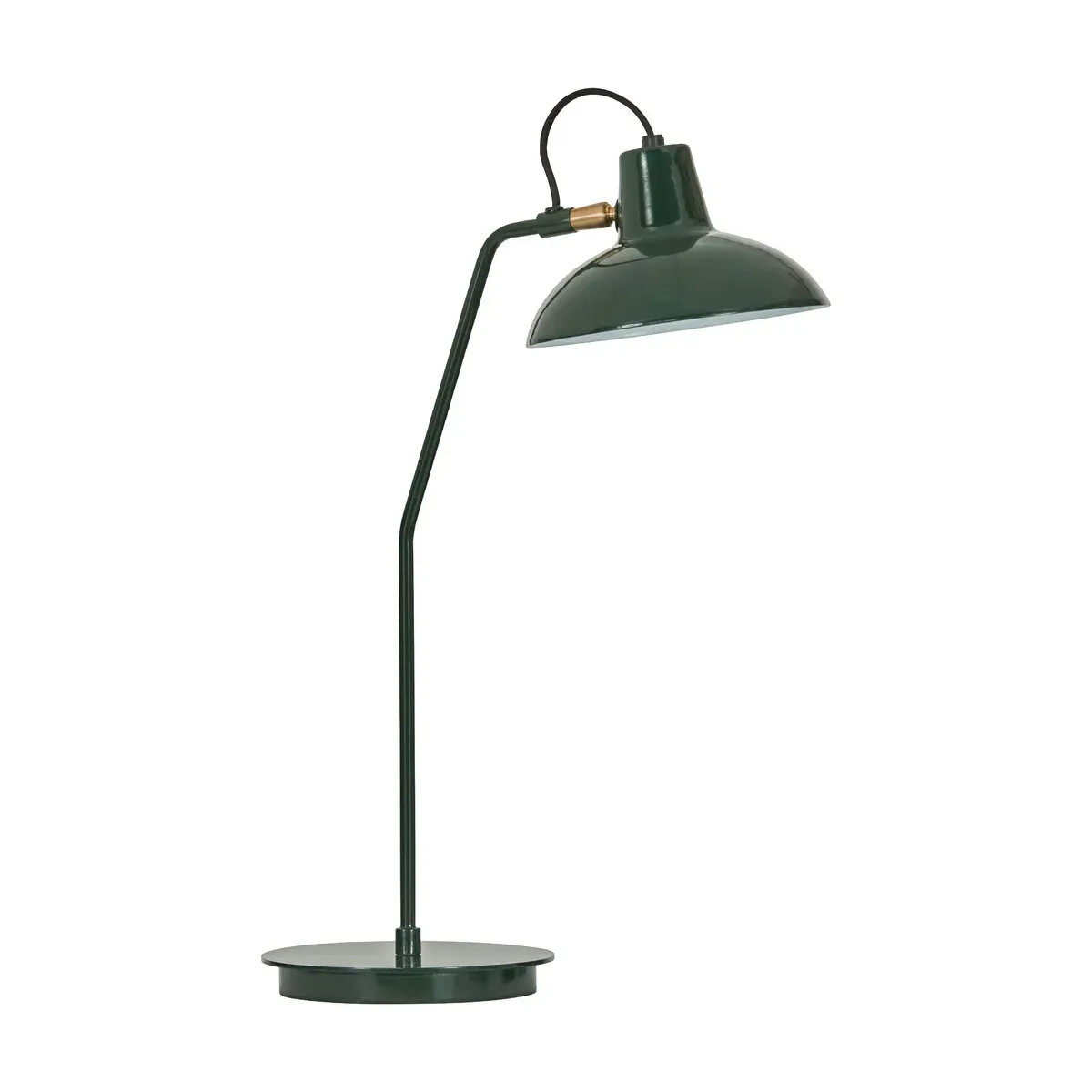 Lampe de table en fer vert 34x50cm Hddesk - House Doctor