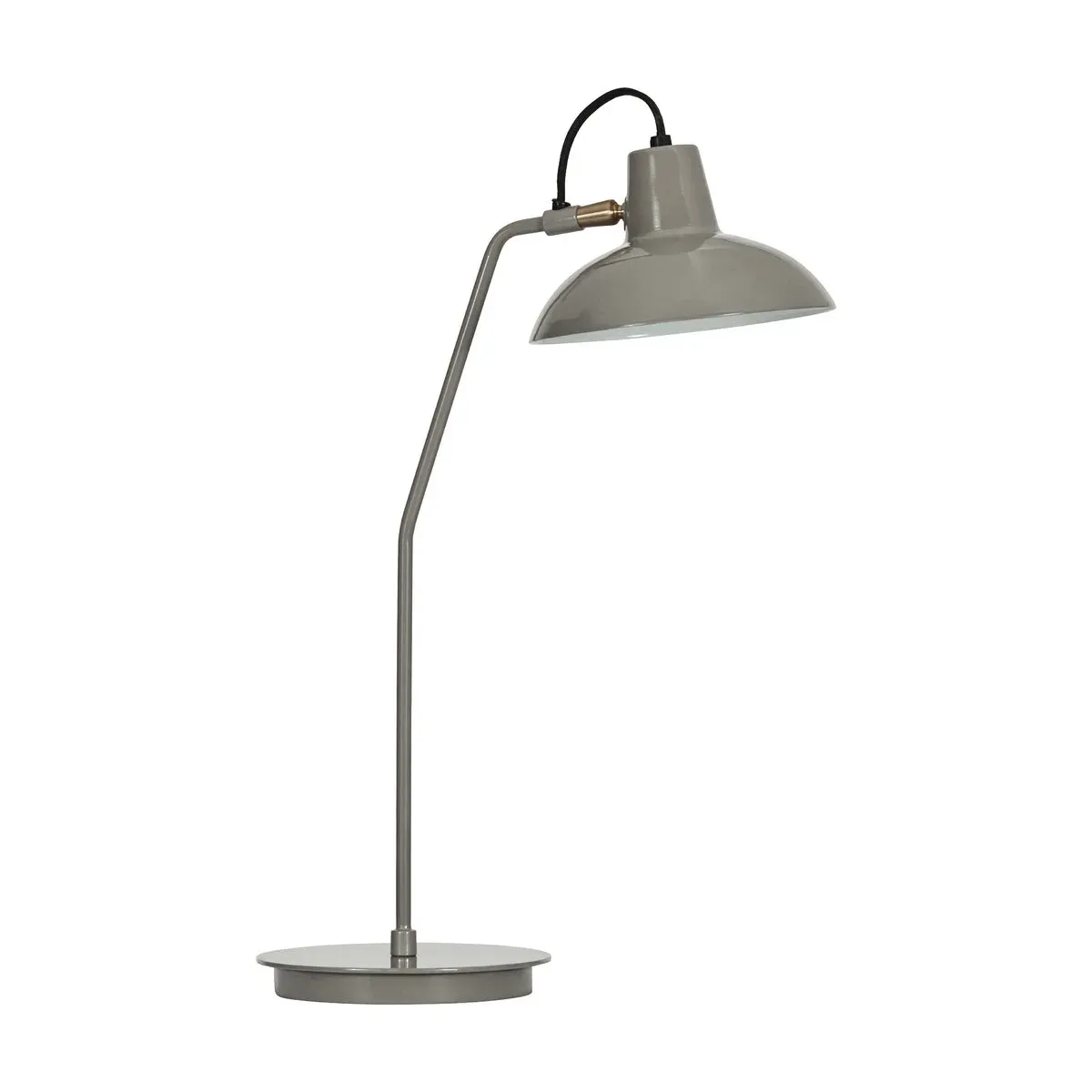 Lampe de table en fer gris 34x50cm Hddesk - House Doctor