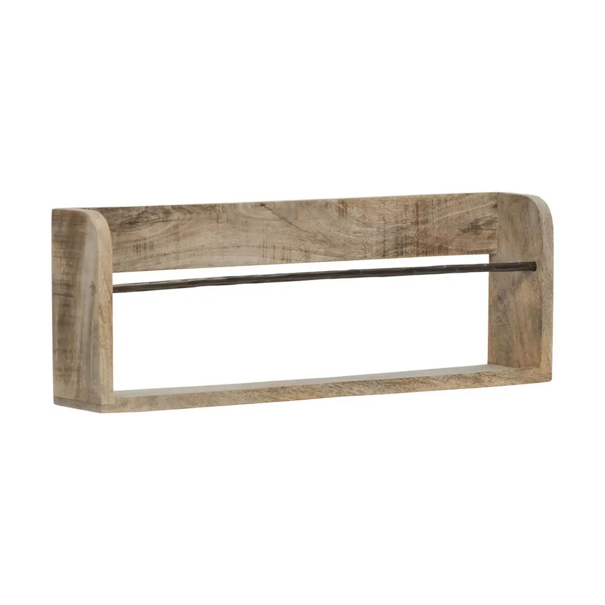 Etagère hdmaga nature en bois de manguier 60x10x21cm - House Doctor