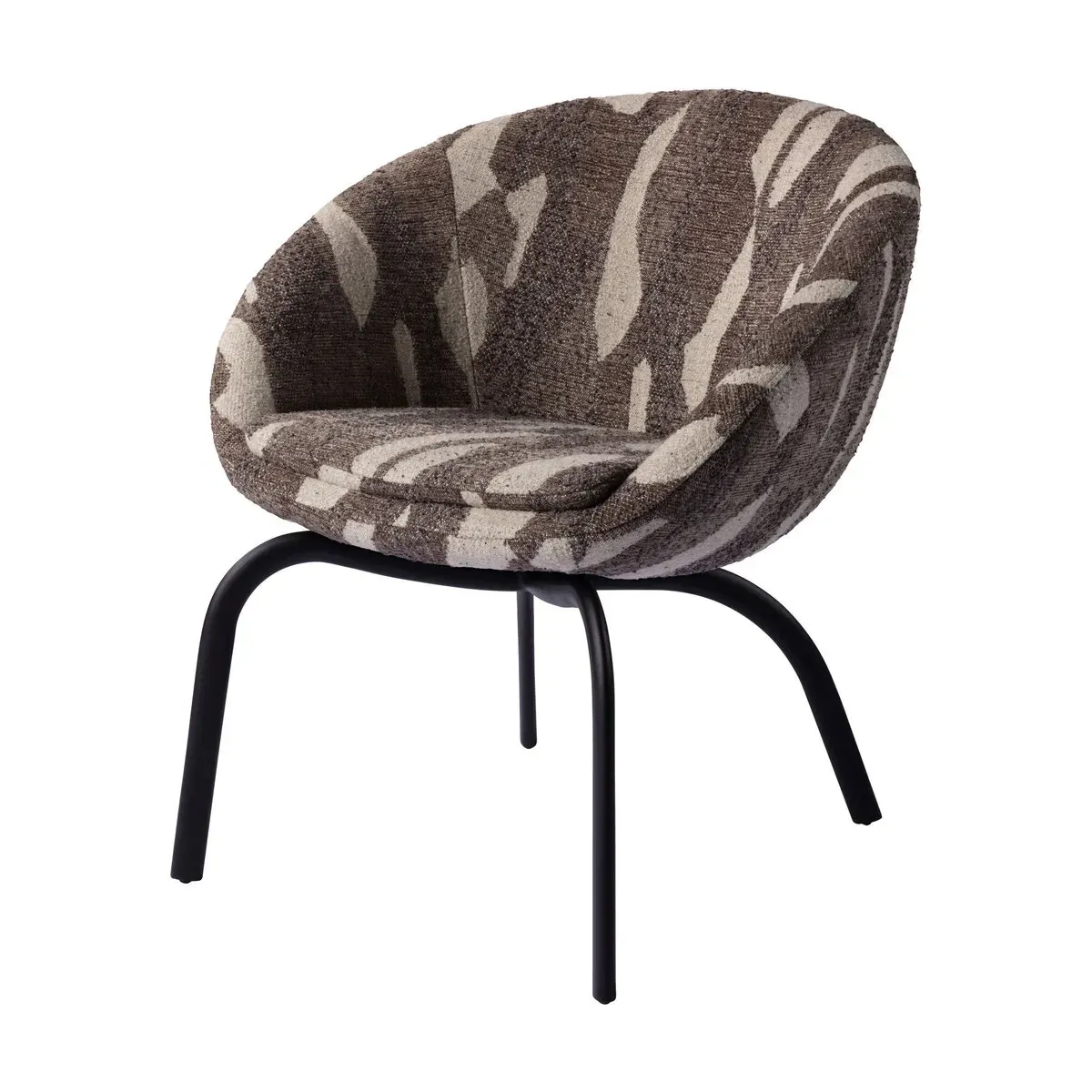 Chaise de salle à manger en acier et tissu 08 novus 1930012 Harvey - Versmissen