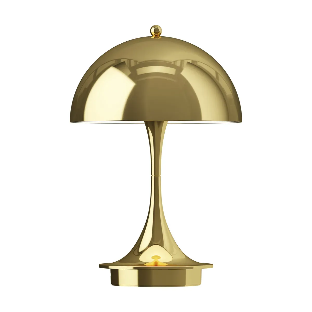 Lampe portable dorée Panthella 160 Portable V3 - Louis Poulsen