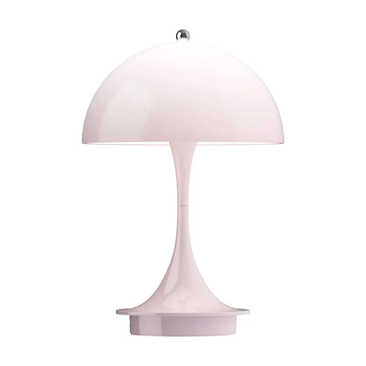Lampe portable rose clair Panthella 160 Portable V3 - Louis Poulsen