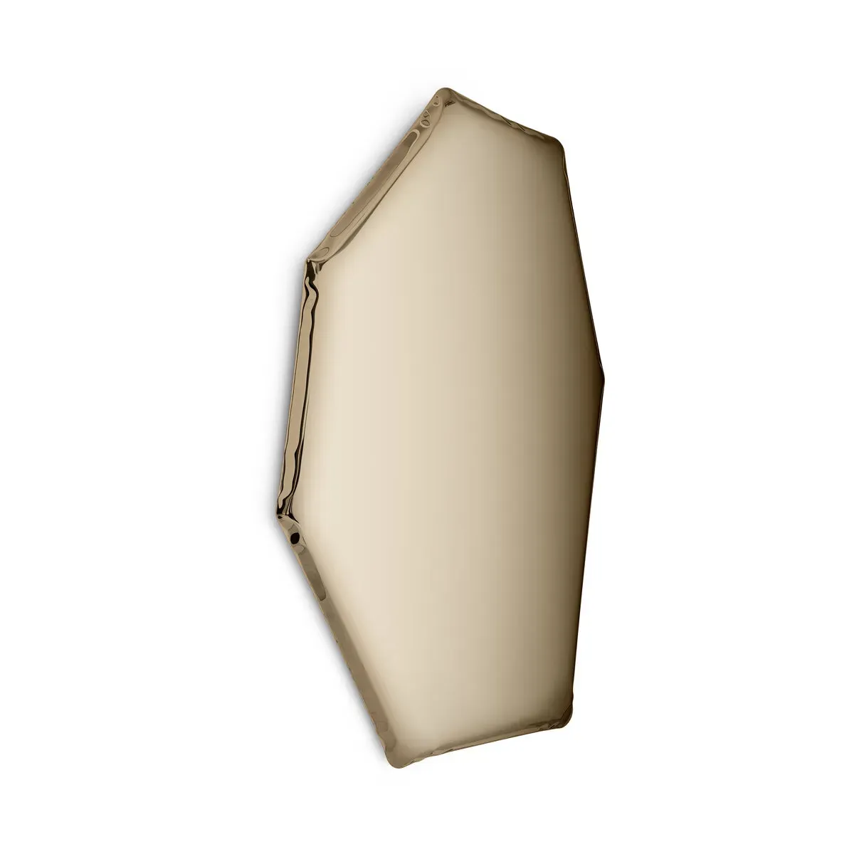 Miroir en inox doré 149x94x6cm Tafla C2 - Zieta