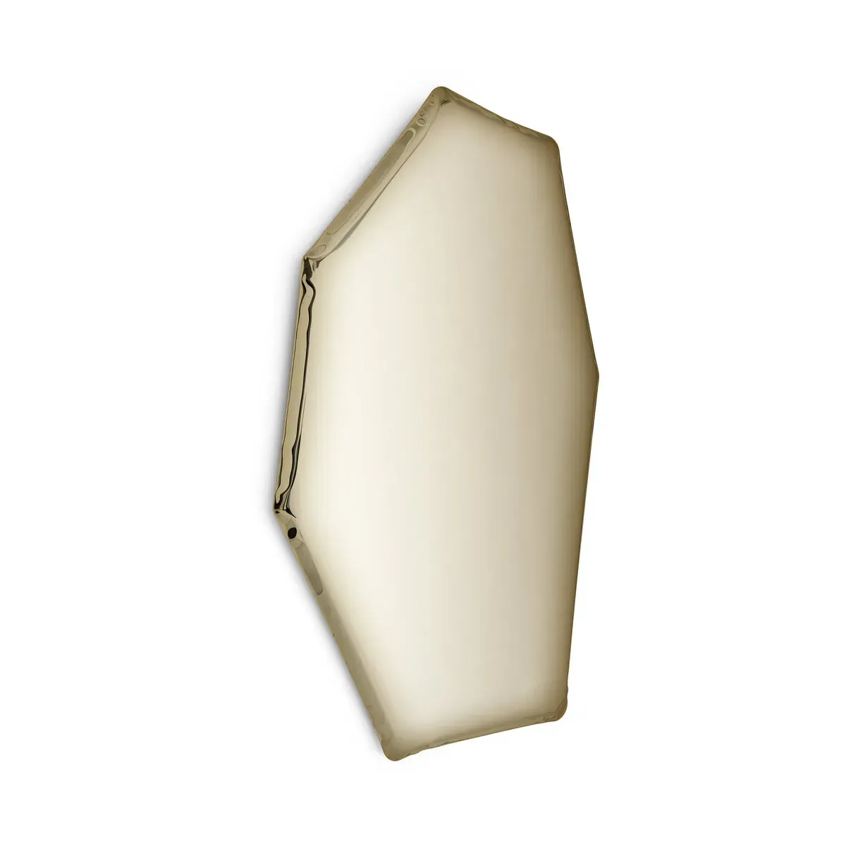 Miroir en inox doré clair 149x94x6cm Tafla C2 - Zieta