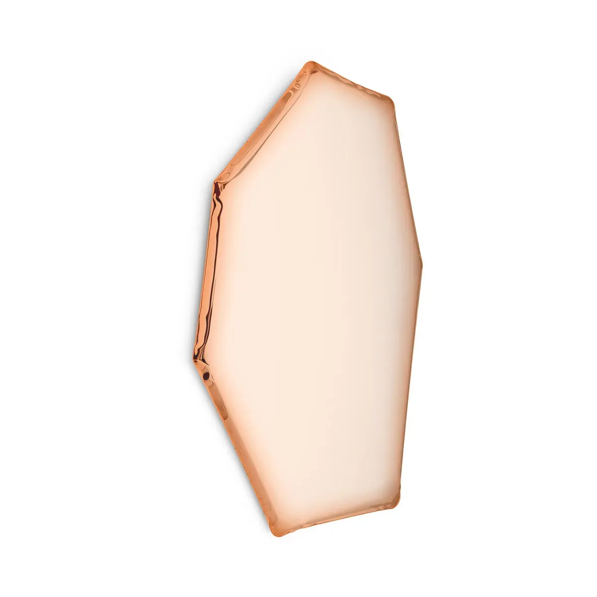 Miroir en inox rose doré 149x94x6cm Tafla C2 - Zieta