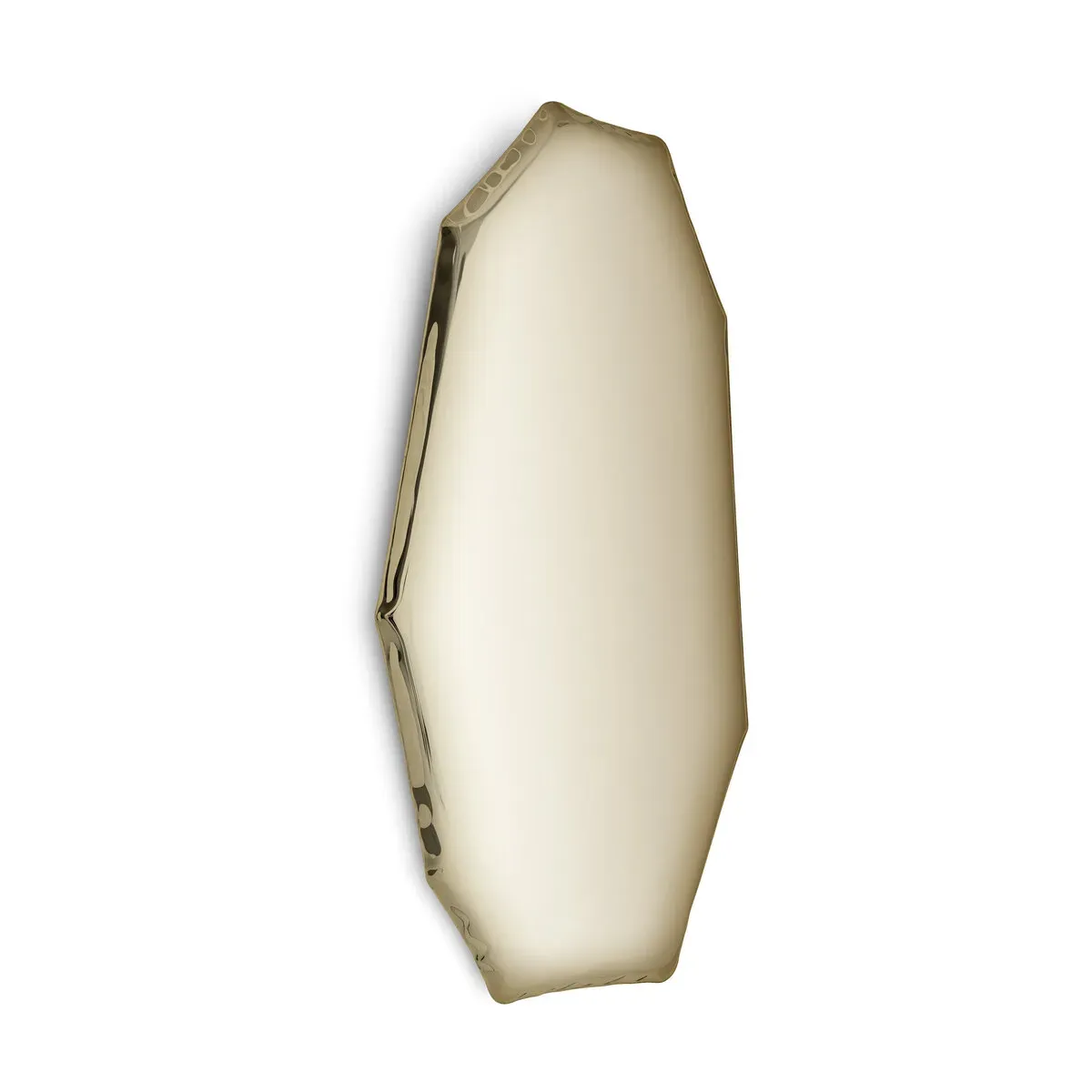 Miroir en inox doré clair 124x67x6cm Tafla C3 - Zieta