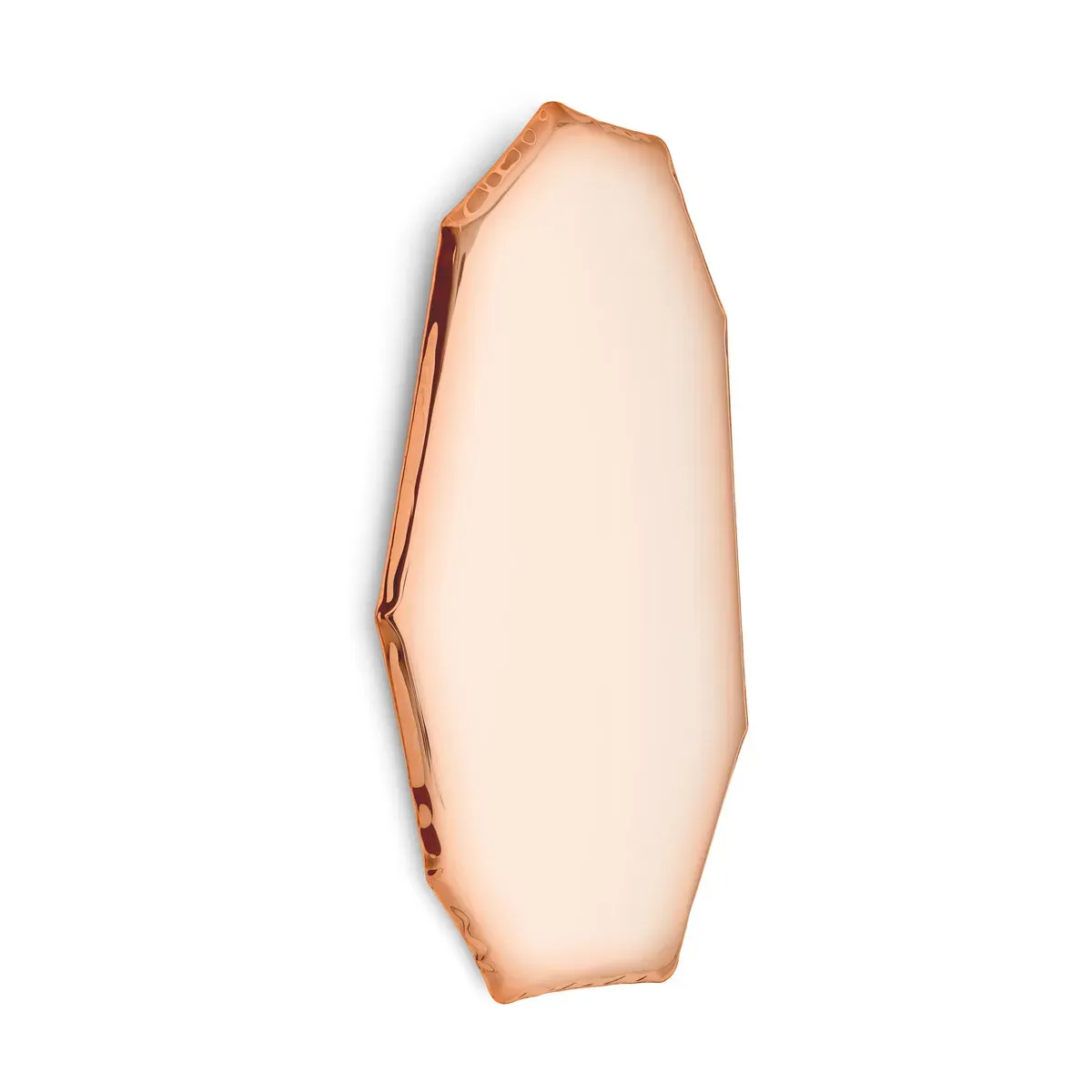 Miroir en inox rose doré 124x67x6cm Tafla C3 - Zieta
