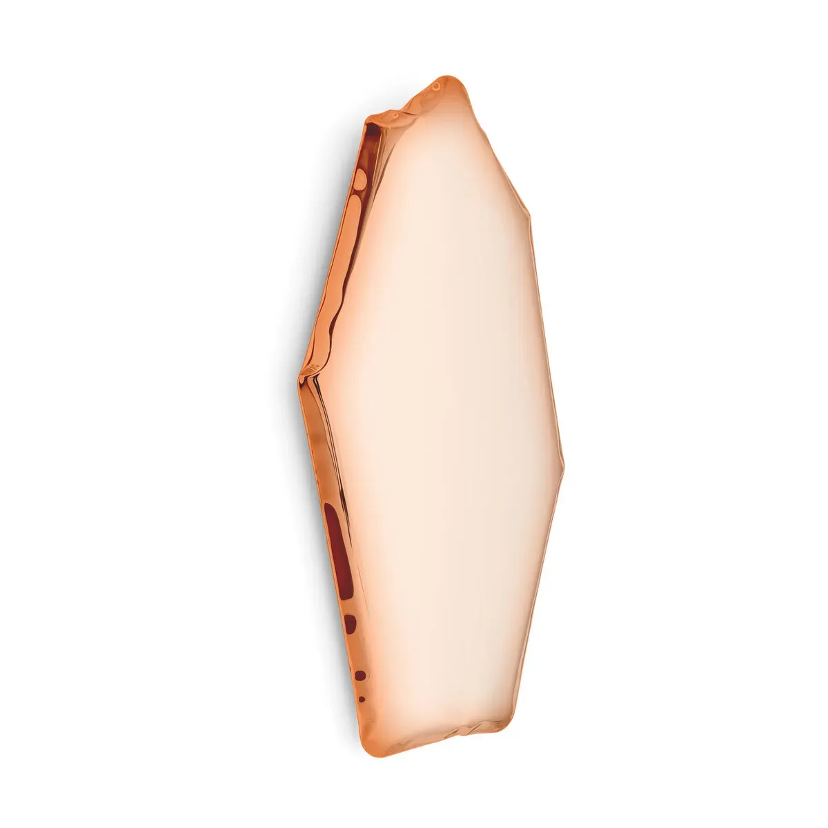 Miroir en inox rose doré 100x50x6cm Tafla C4 - Zieta