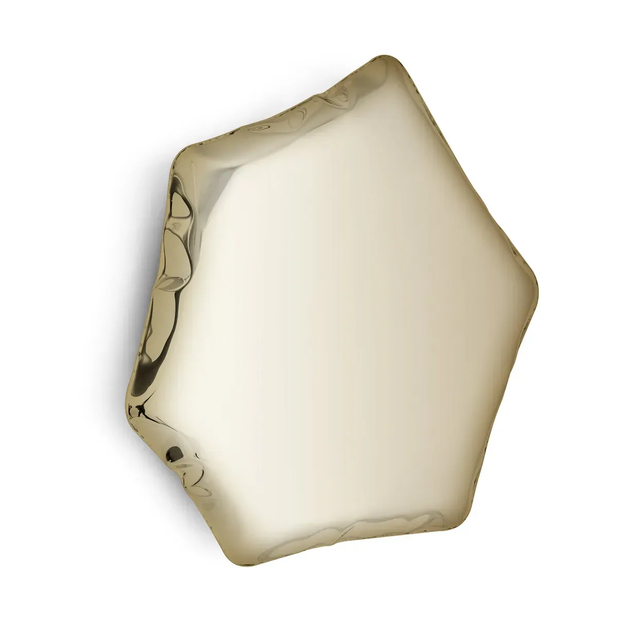 Miroir en inox doré clair 55x50x6cm Tafla C6 - Zieta