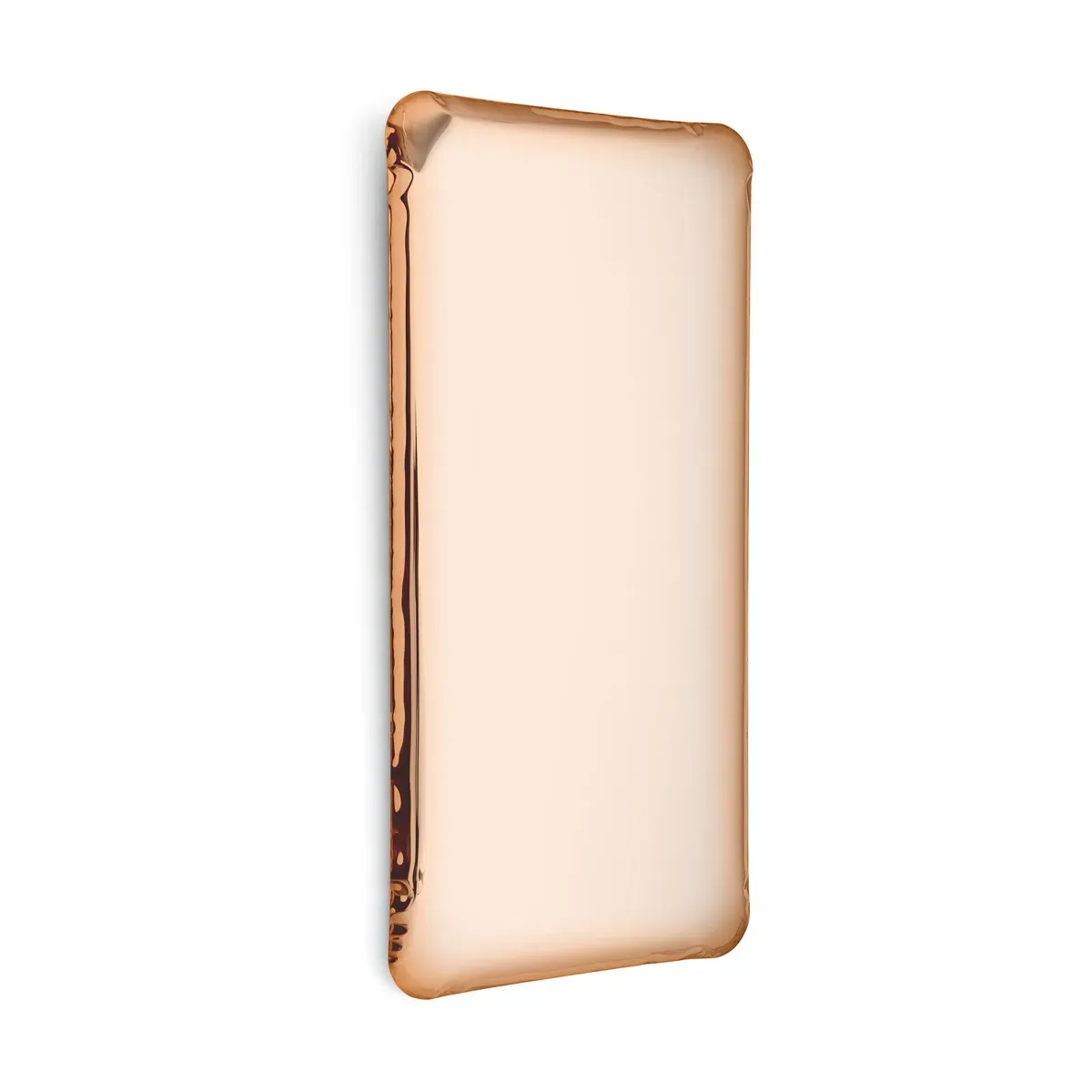 Miroir design en inox doré rosé 120x60x6cm Tafla Q2 - Zieta