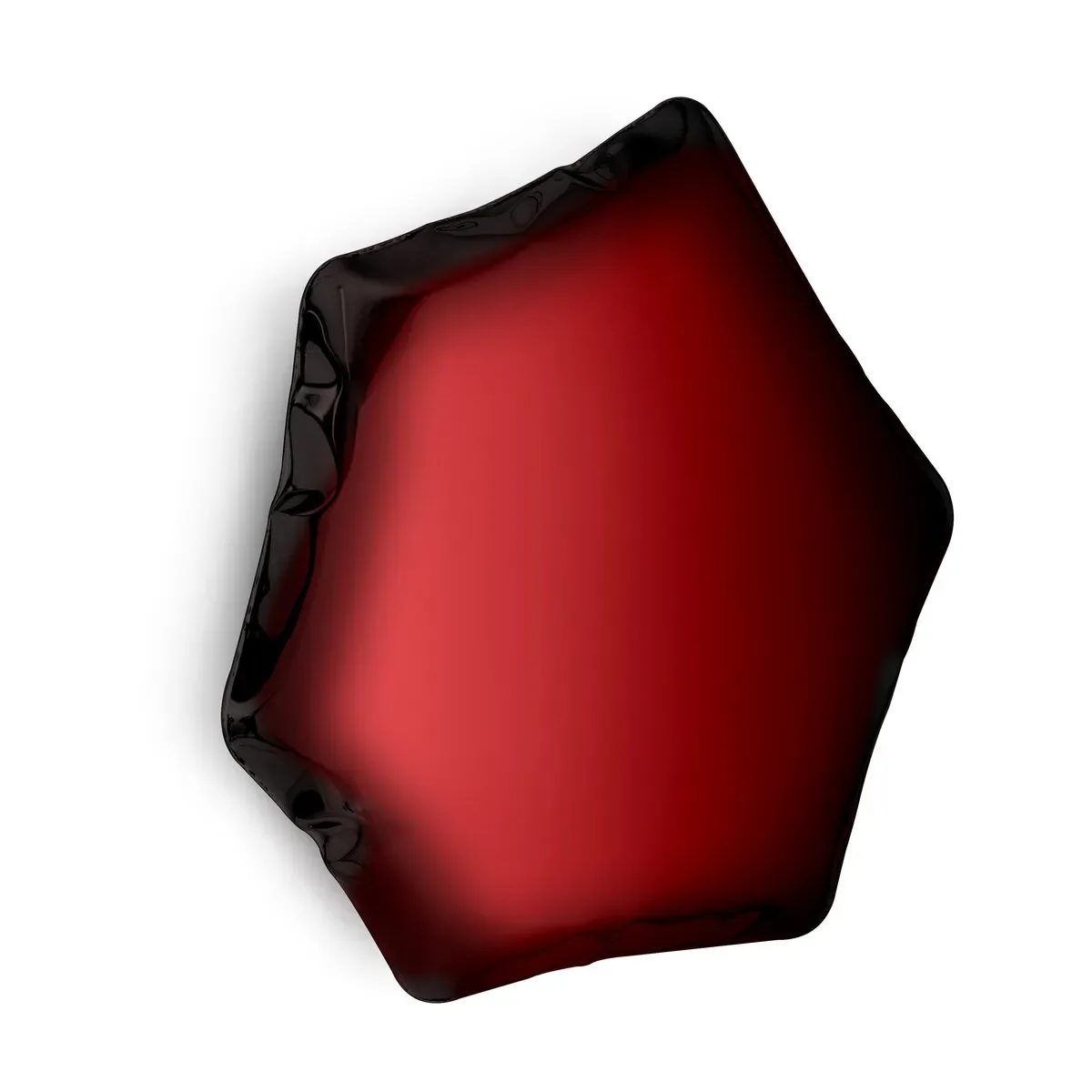 Miroir en inox rouge rubis 55x50x6cm Tafla C6 - Zieta