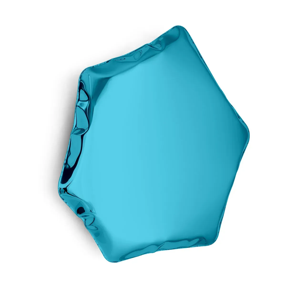 Miroir en inox bleu sapphir 55x50x6cm Tafla C6 - Zieta