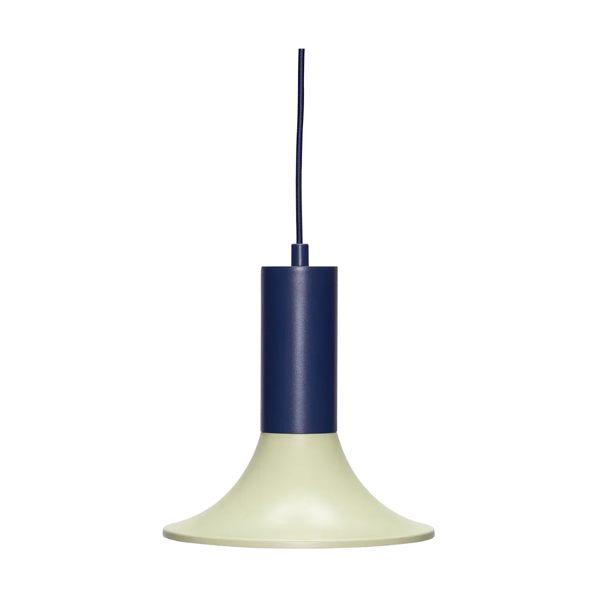 Suspension en métal bleu et vert clair 25xh24cm Luminary - Hübsch