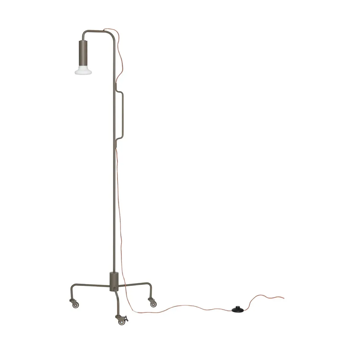 Lampadaire en métal marron 54x31xh154cm Ido - Hübsch