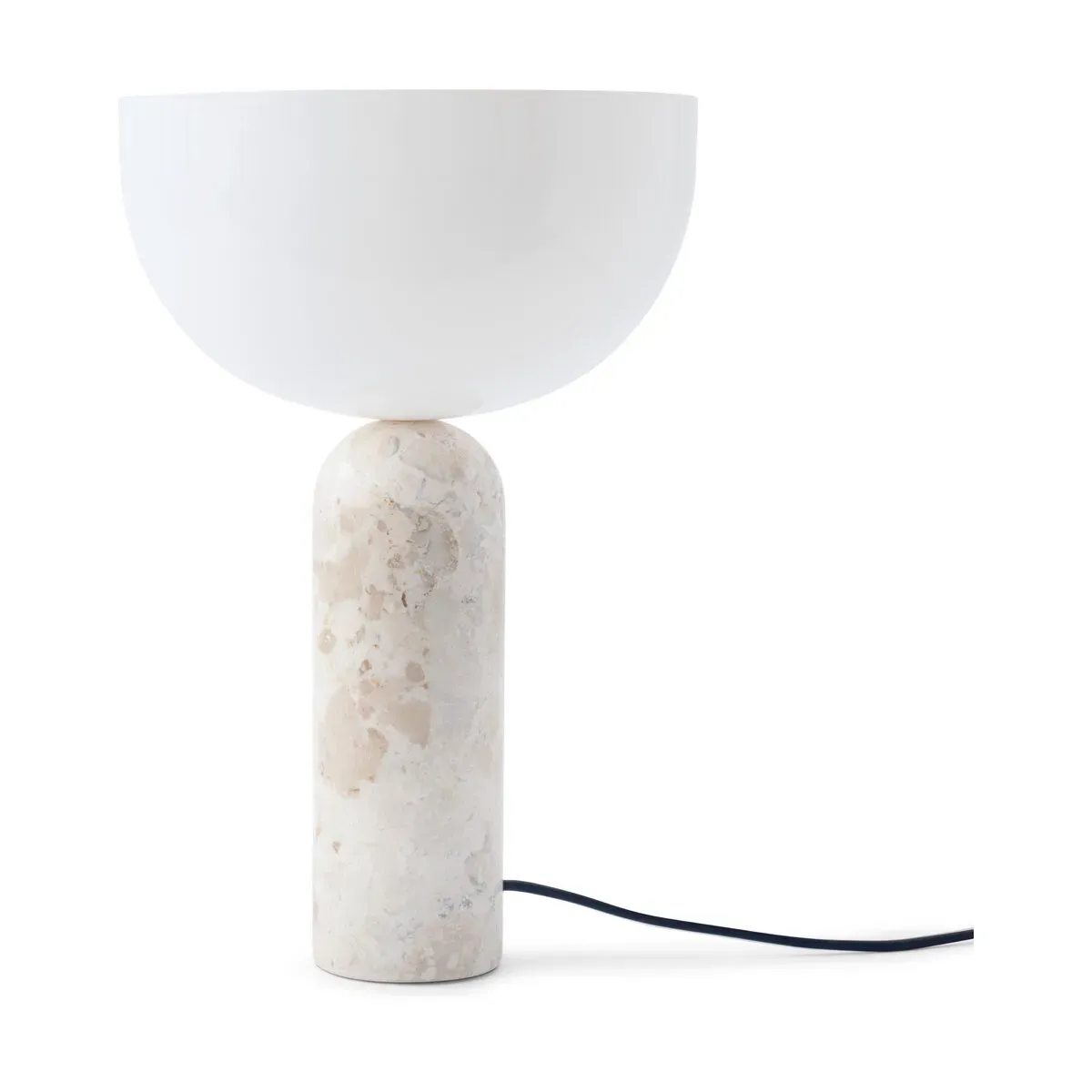 Lampe de table en marbre kunis breccia 45cm Kizu - New Works
