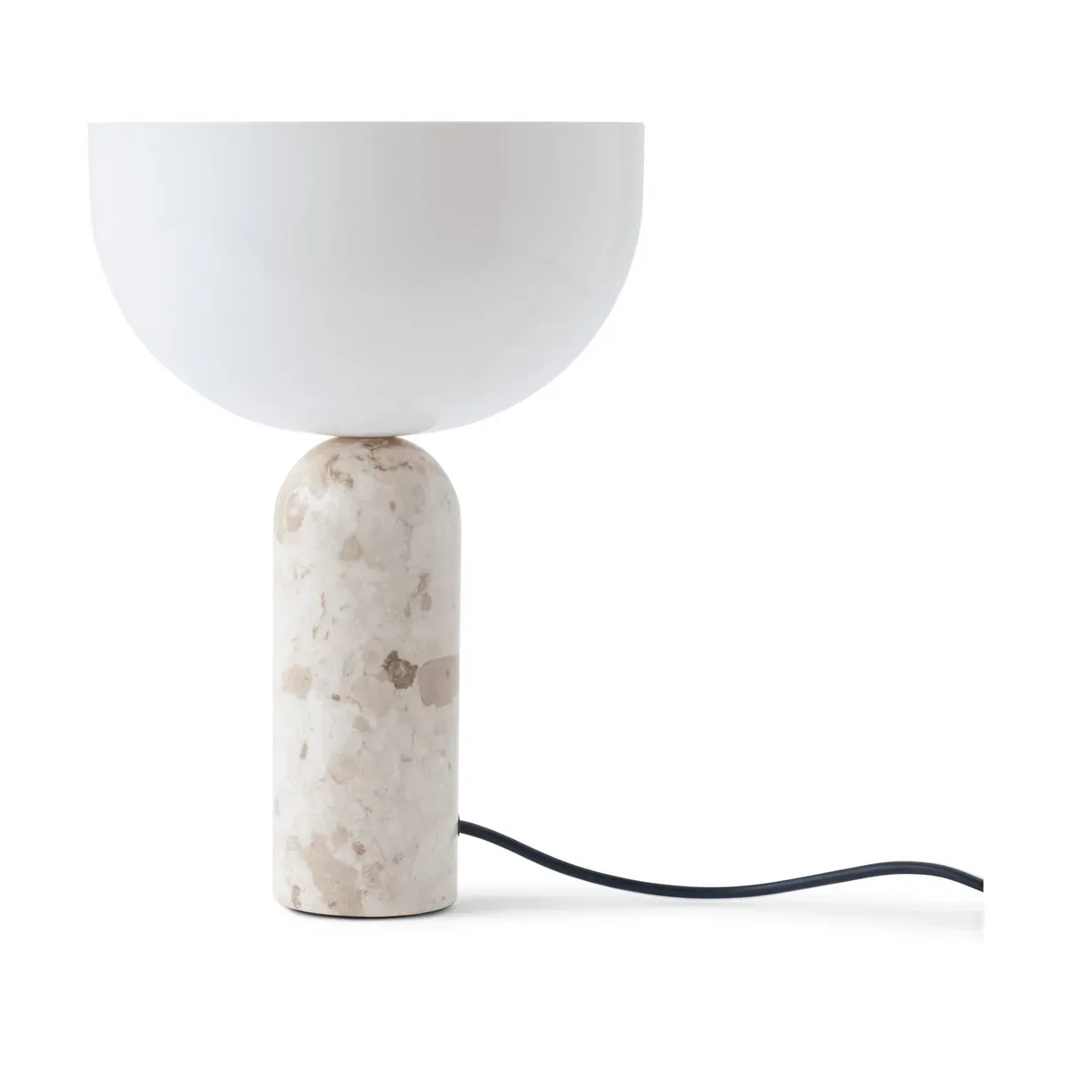Lampe de table en marbre kunis breccia 35cm Kizu - New Works