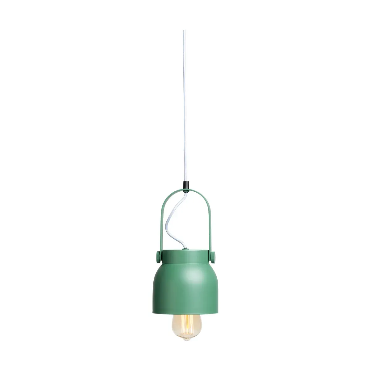 Suspension en acier vert 20cm - Custom Form