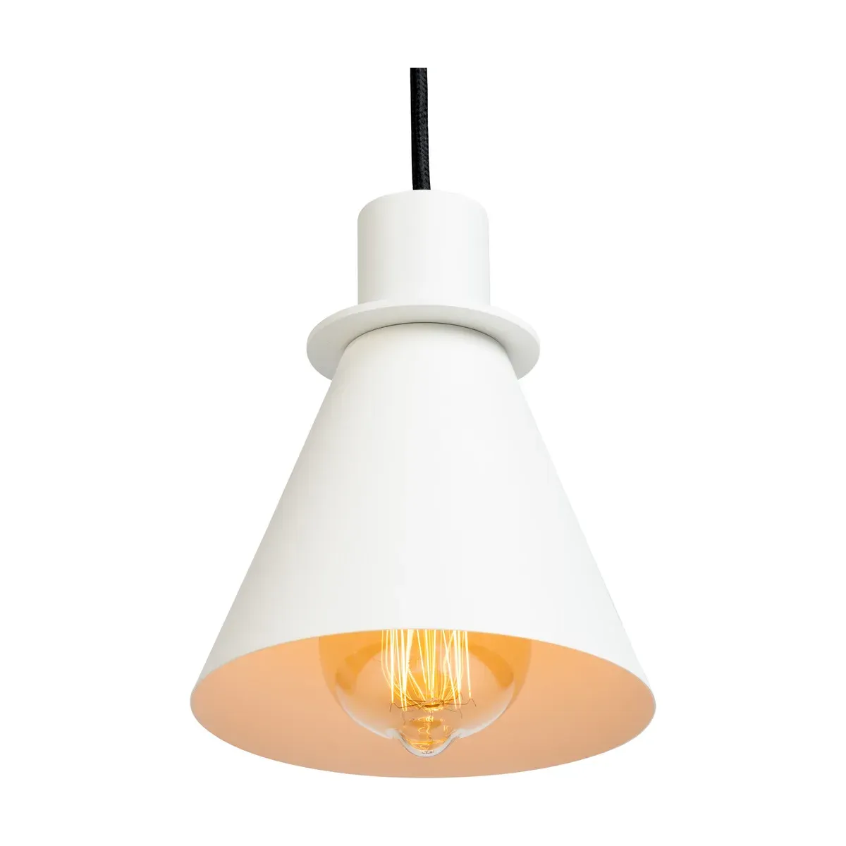 Suspension en acier blanc 14cm Klar - Custom Form