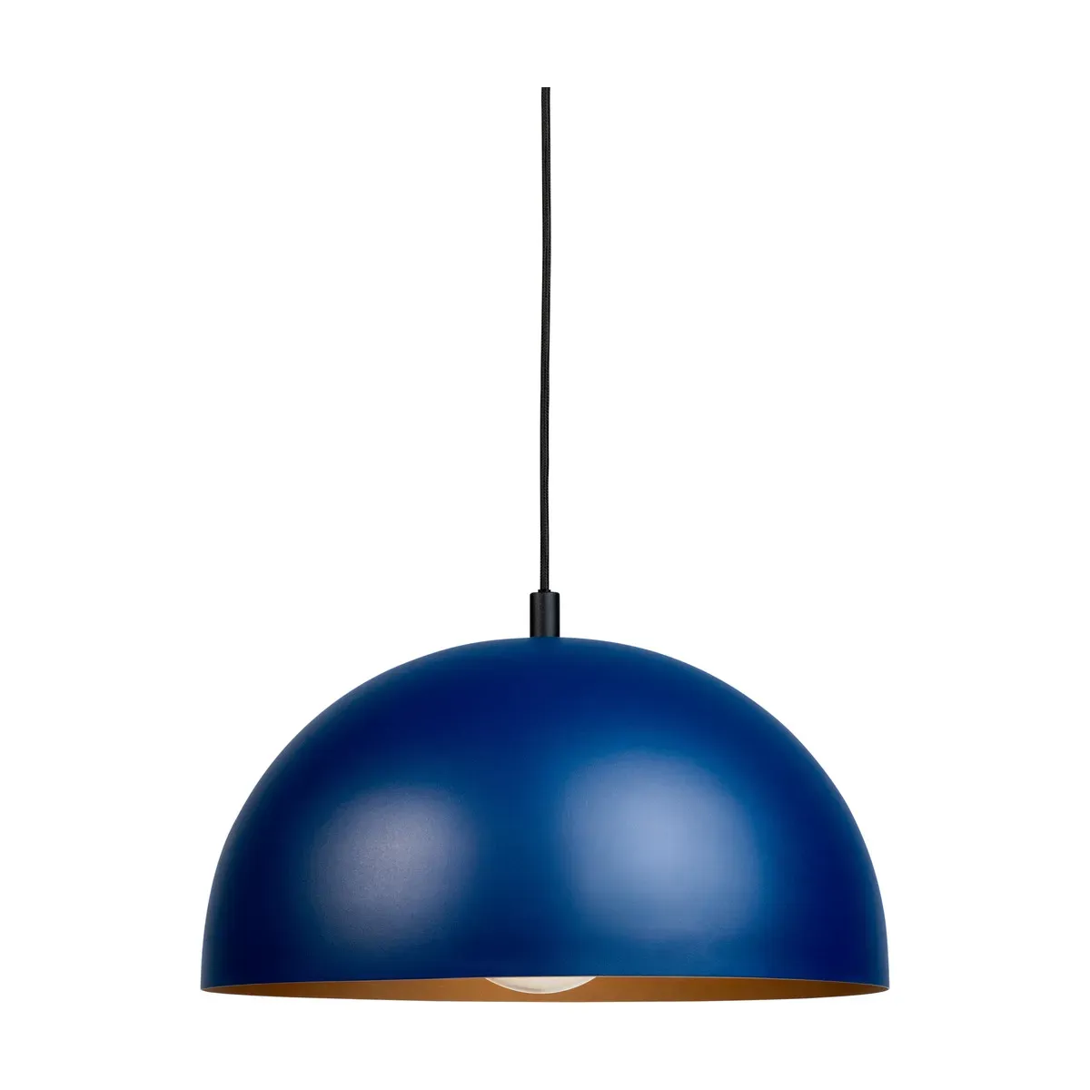 Suspension en acier bleu 14cm Lyke - Custom Form