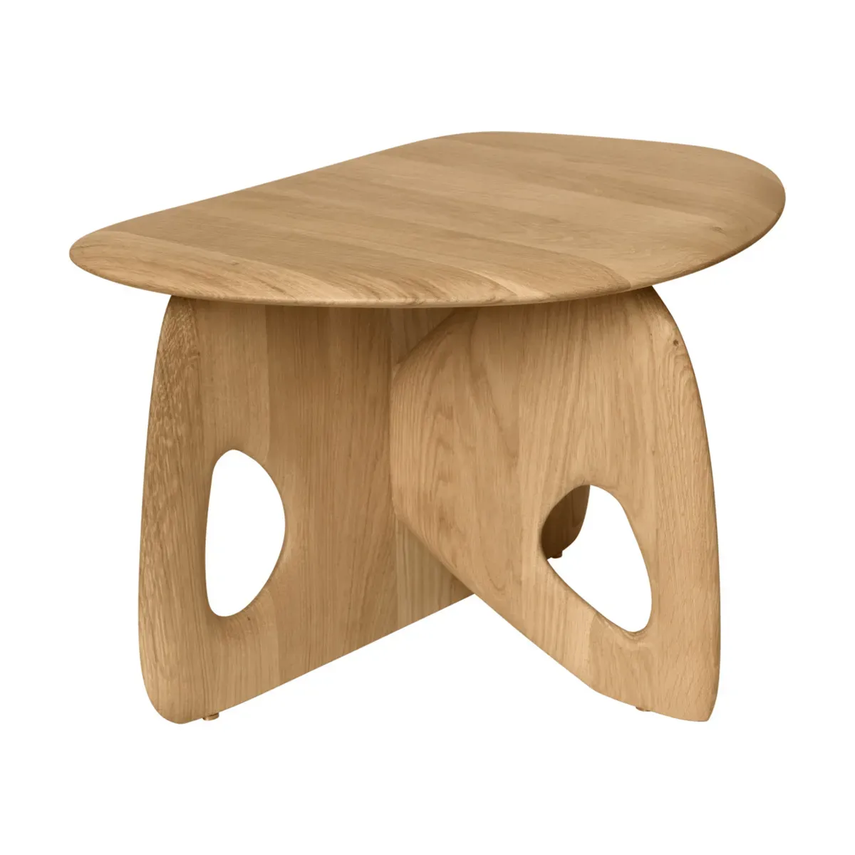 Table d'appoint en chêne naturel 50cm Oar - Ferm Living