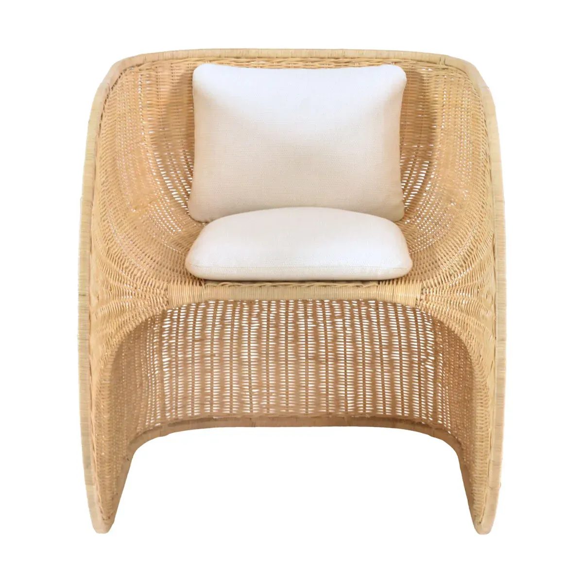 Fauteuil en rotin 82x78cm Cloud - Versmissen