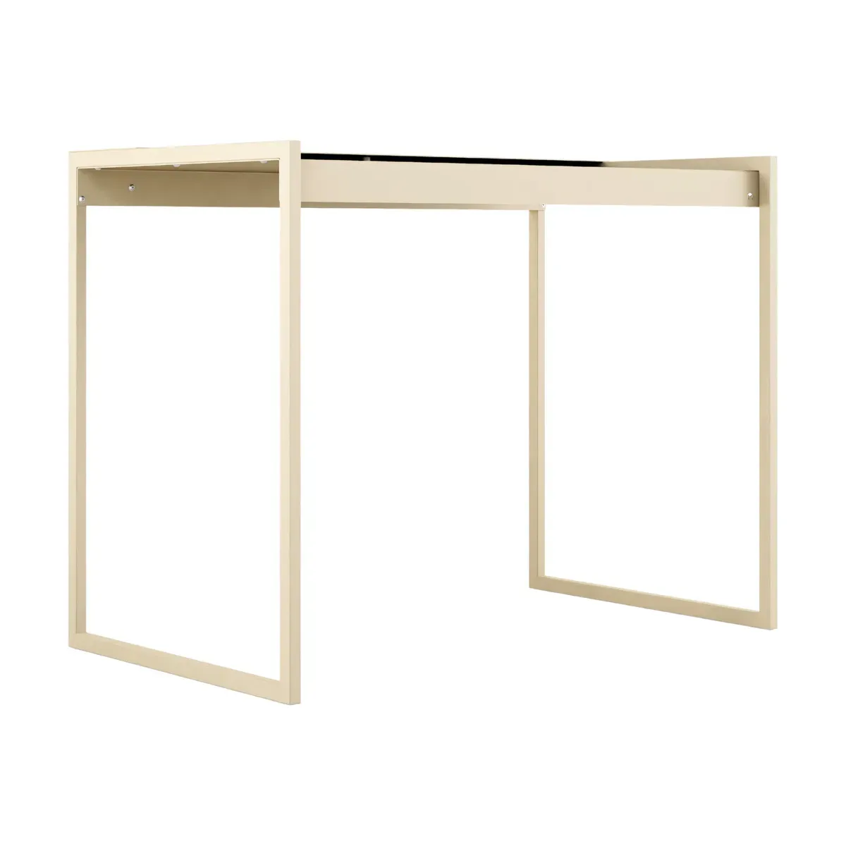 Bureau en acier beige cashew 60x100x79cm Donna - Metallbude