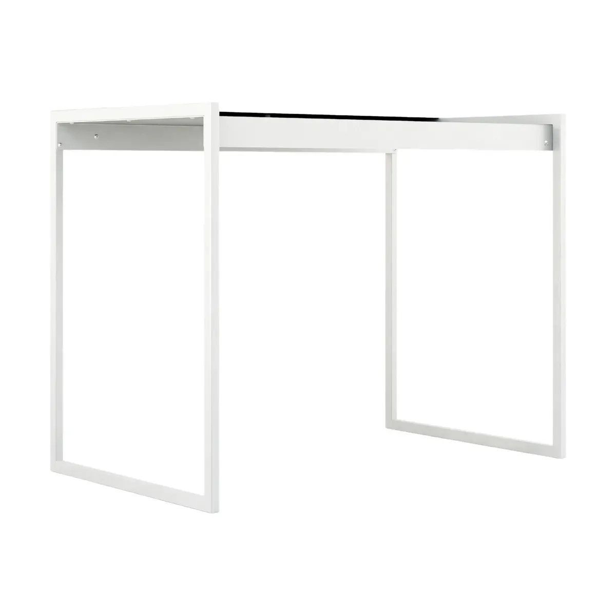 Bureau en acier blanc 60x100x79cm Donna - Metallbude