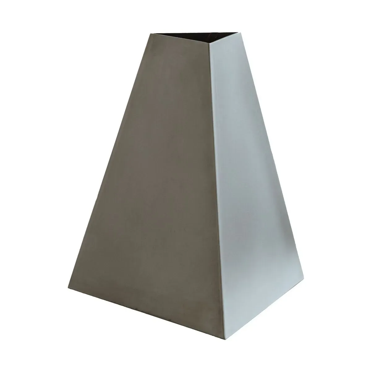 Vase en acier inoxydable 27,5x25cm Raw - Metallbude