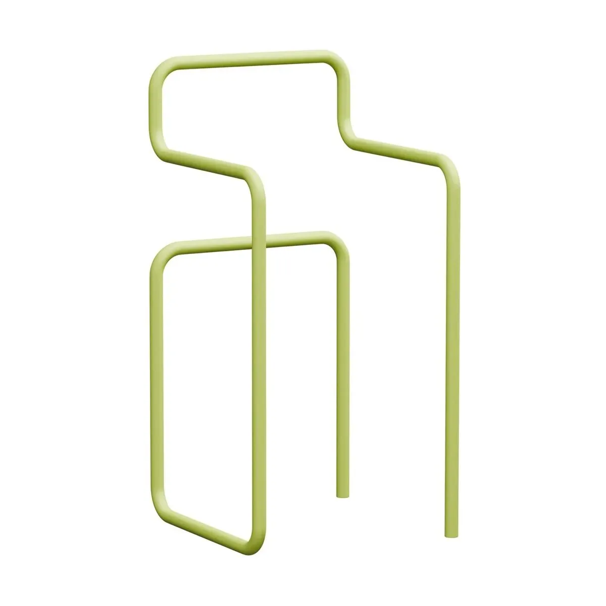 Portant à vêtements en acier matcha latte 89,5x42,5cm James - Metallbude