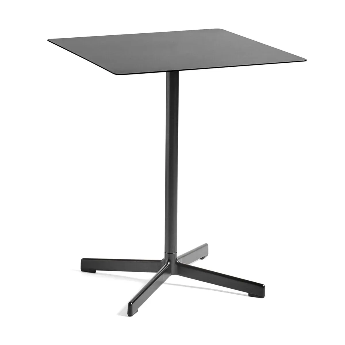 Table carrée en acier anthracite 74 x 60 cm Neu - Hay