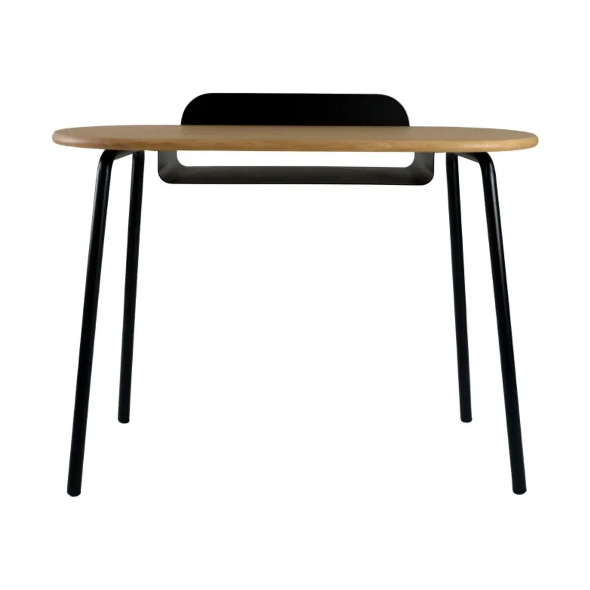 Bureau en chêne et acier noir Watson - Resistub