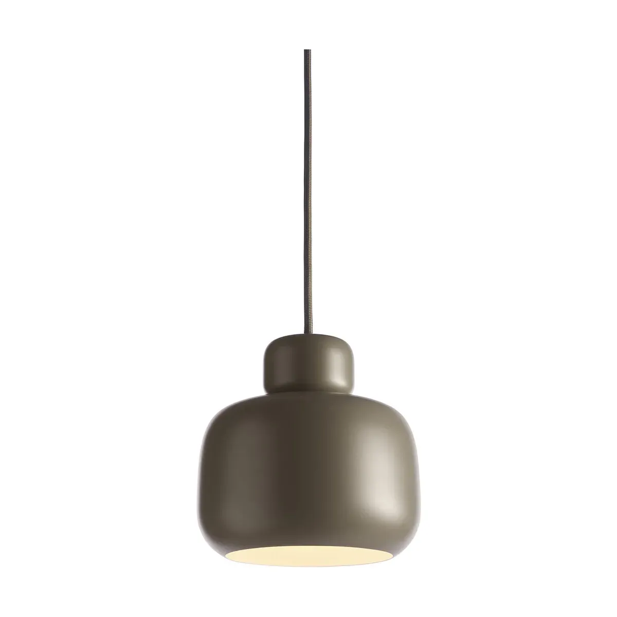 Suspension en métal taupe 16cm Stone - Woud