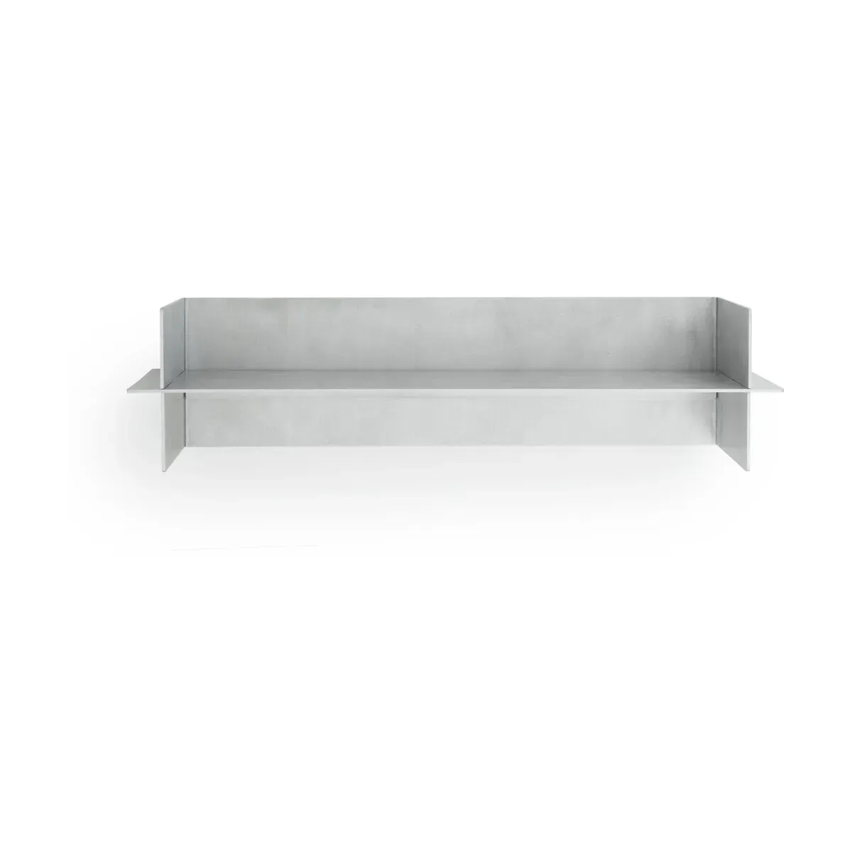 Etagère murale en aluminium brossé 80x20,4x20cm Alu - Normann Copenhagen