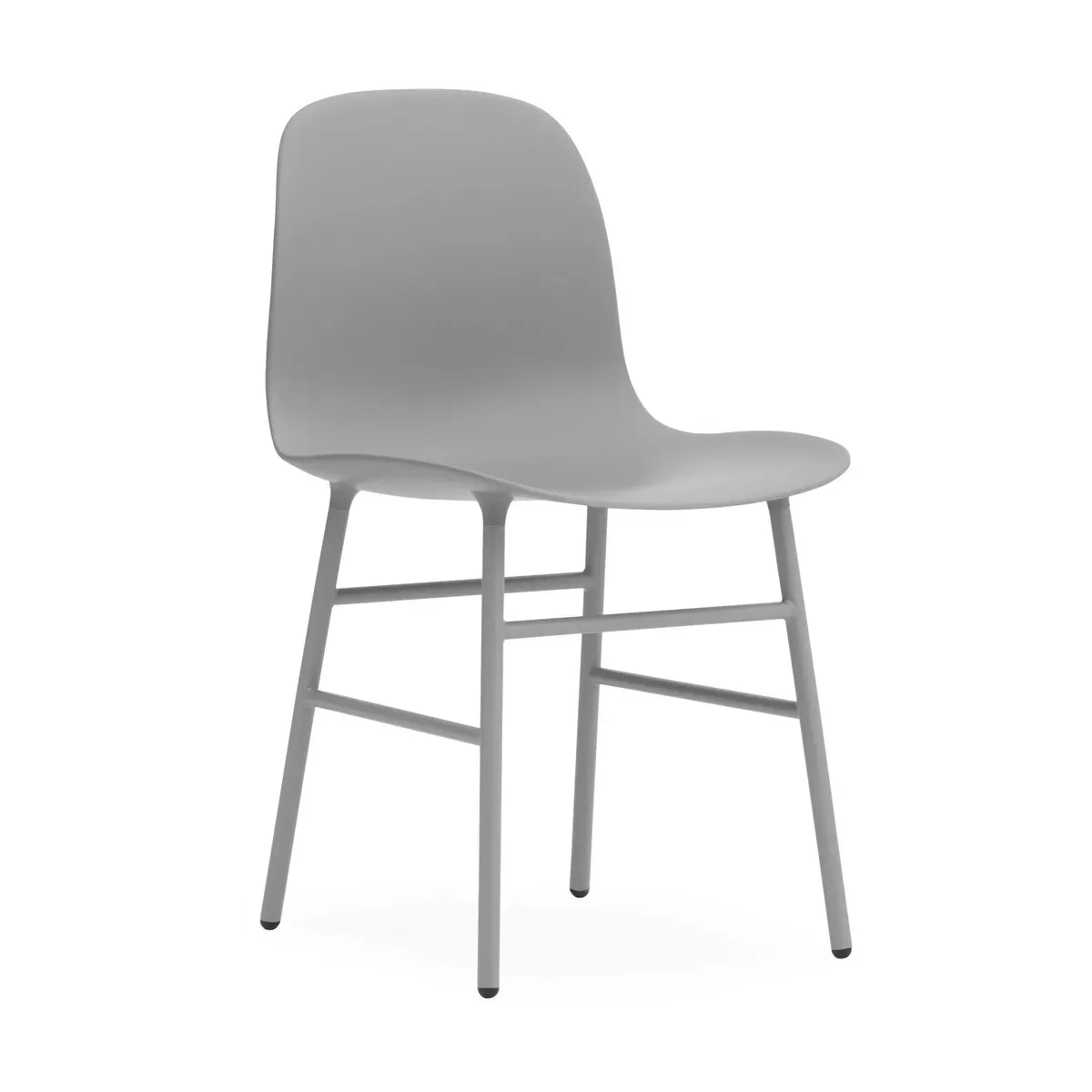 Chaise en acier et pp gris Form - Normann Copenhagen