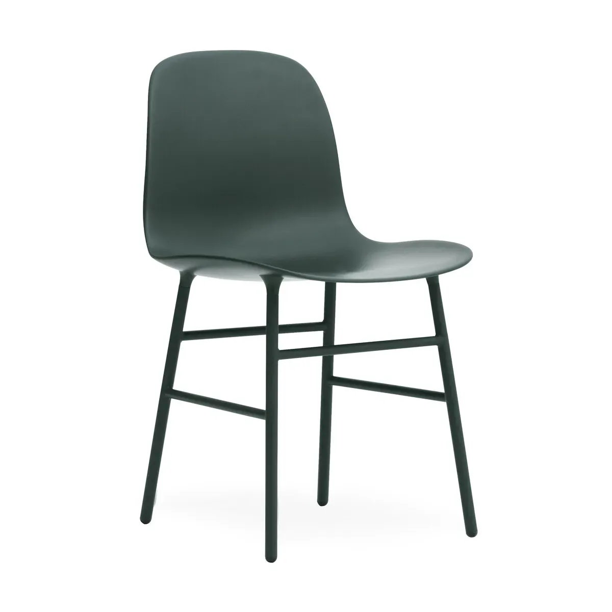 Chaise en acier et pp vert Form - Normann Copenhagen